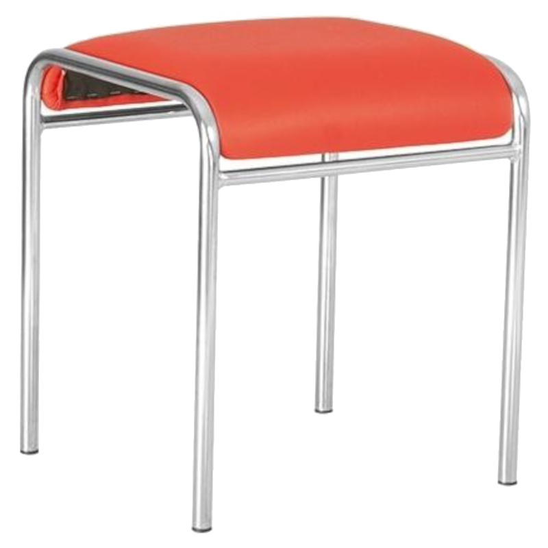 Табуретка NOWY STYL (CADDY chrome) металева, хромовані ніжки, 460мм